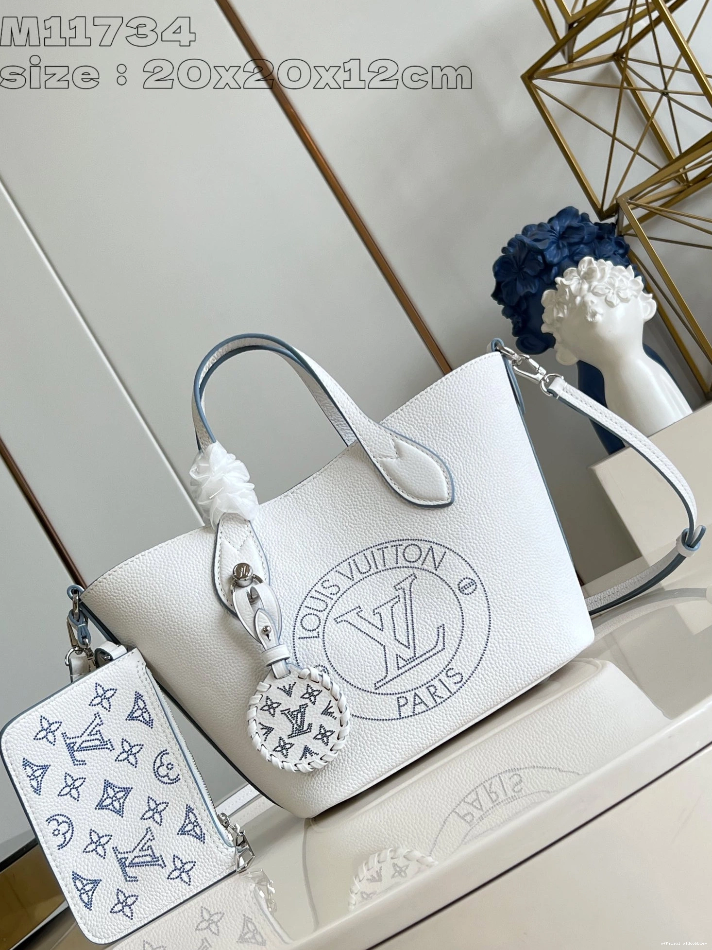 Official oldcobbler Blossom VUITTON PM LOUIS 0730